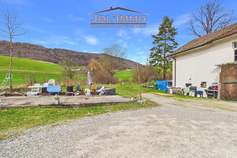 Character property with 3 apartments and building land in Perrefitte (4)