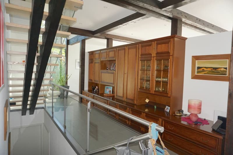 ARI-244 Splendide villa d'architecte avec piscine et vue imprenable sur le hauts de Delémont (13)