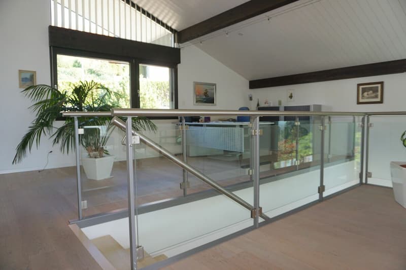 ARI-244 Splendide villa d'architecte avec piscine et vue imprenable sur le hauts de Delémont (12)