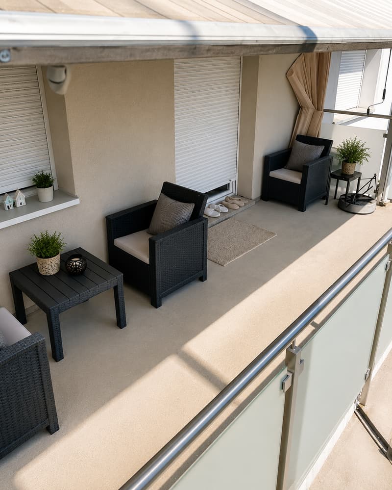 Helle 2.5 Zimmer-Wohnung mit Balkon in Studen (5)