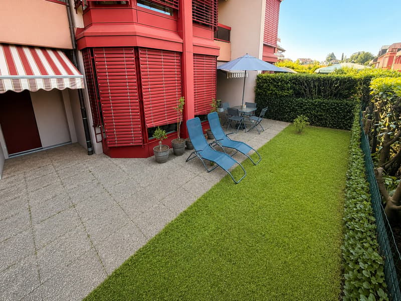 Appartamento di due e mezzo locali con giardino privato in un contesto residenziale (12)