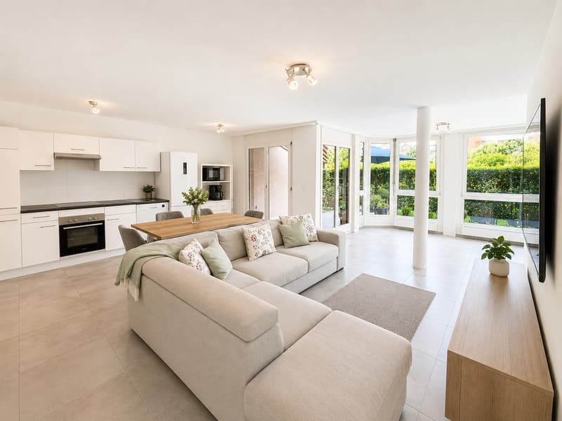 Appartement lumineux avec terrasse et jardin privatif (1)