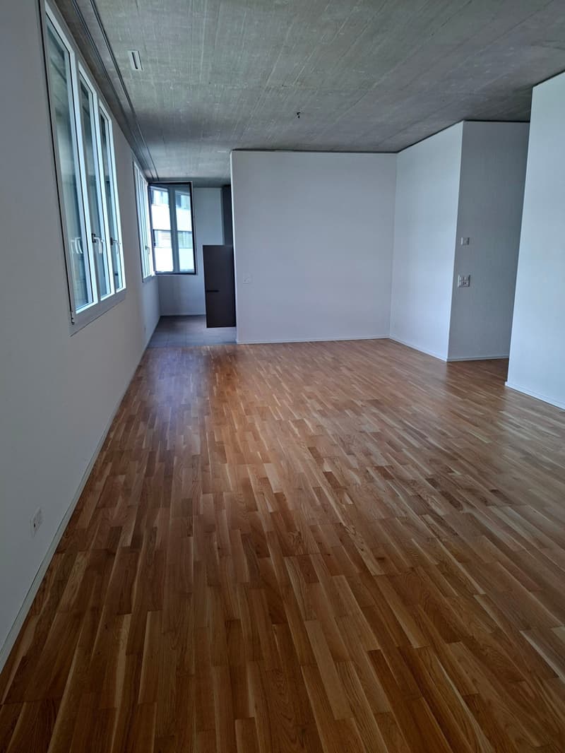 Wohnzimmer mit Blick zur Küche