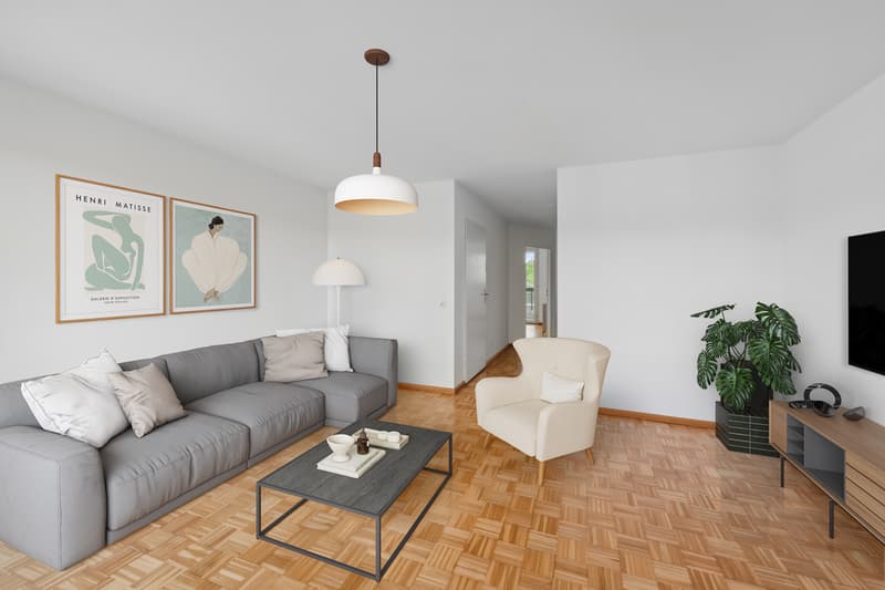 Wohnzimmer (visualisiert)