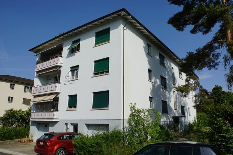 Hausfassade seitliche Ansicht