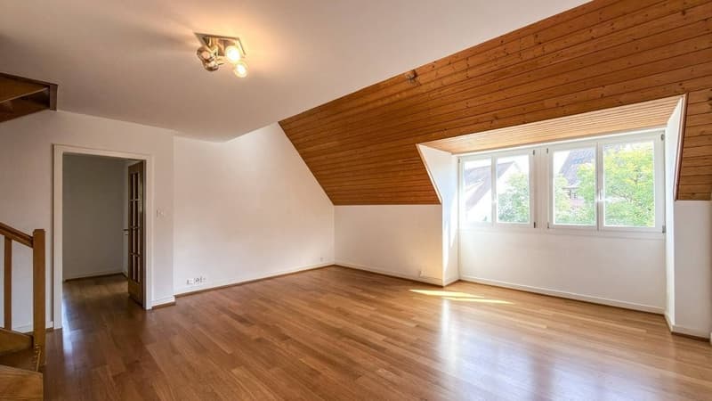 Ruhig im Grünen, zentral in Riehen: 192 m2 Maisonette mit Weitblick (4)