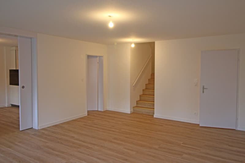 Wohnzimmer offen zu Esszimmer
