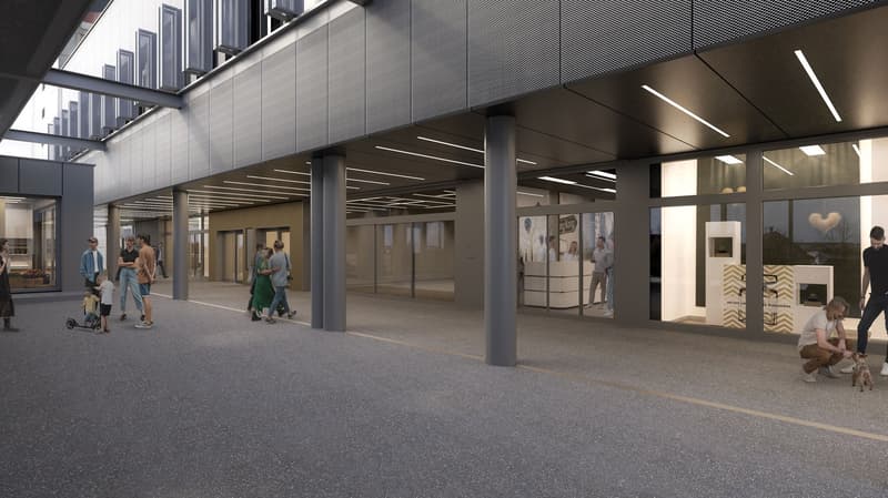 Attraktive Laden- und Praxisflächen im neuen Zentrum Liebrüti (2)