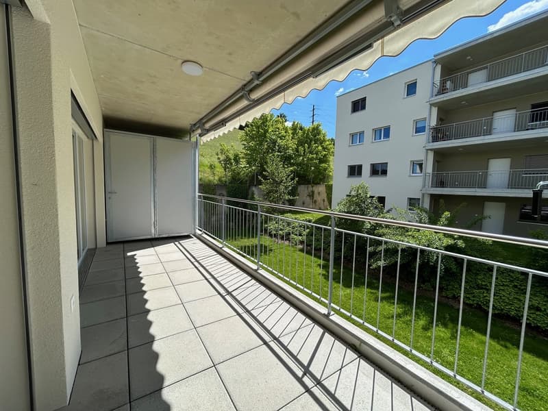 Balkon mit Reduit