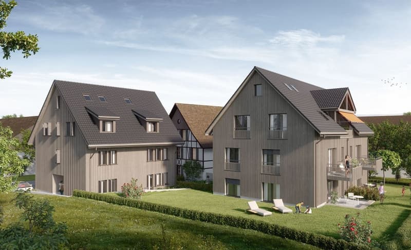 Appartement moderne dans le vieux centre du village! (11)