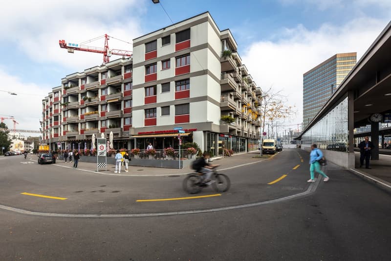 Arbeiten direkt am Bahnhof Örlikon (4)