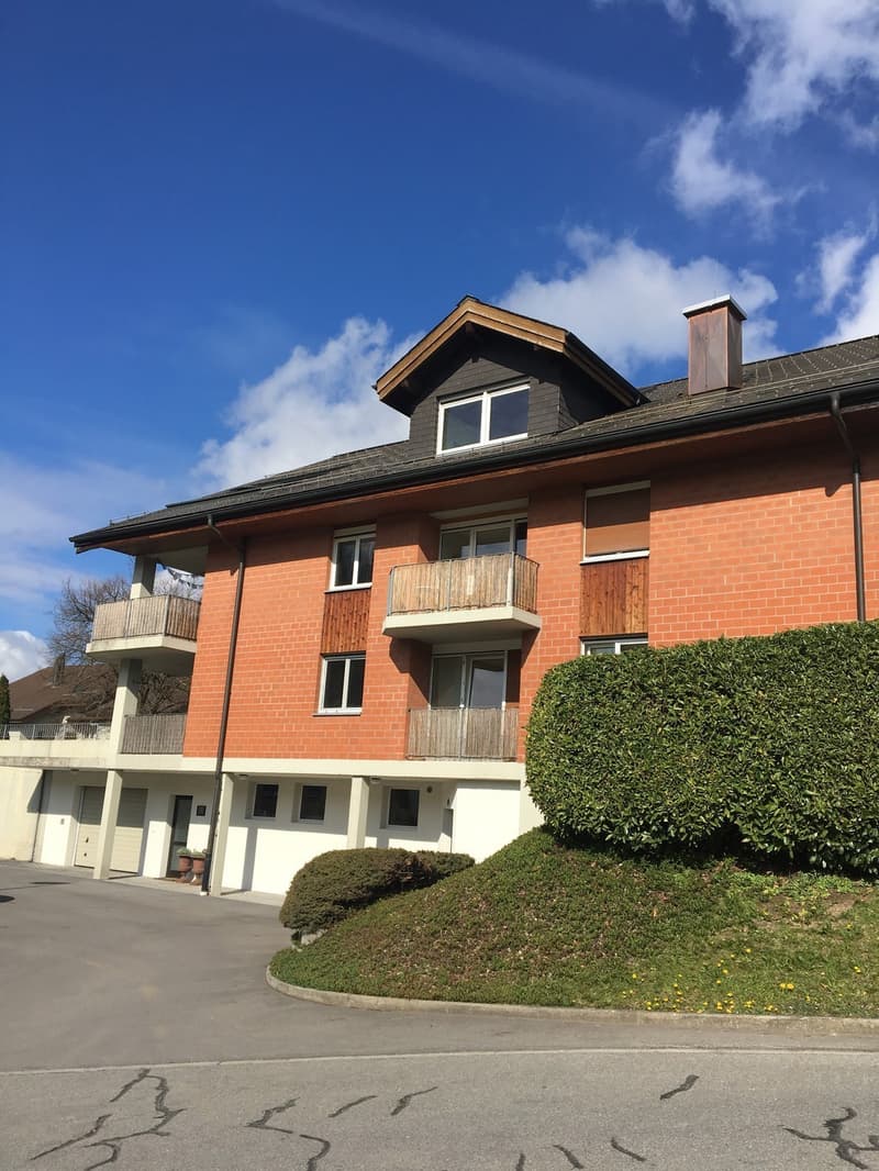 3 ½ - Zimmerwohnung mit Gartensitzplatz im Grünen (1)