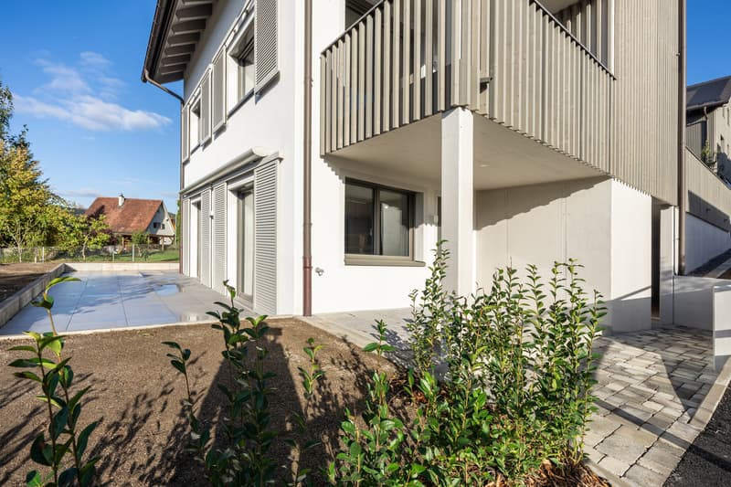 Exklusives Wohnen mit Eigentumscharakter 4.5 Zimmer Gartenwohnung (6)