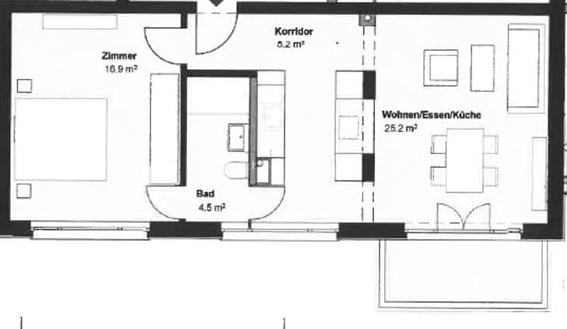 Grundrissplan