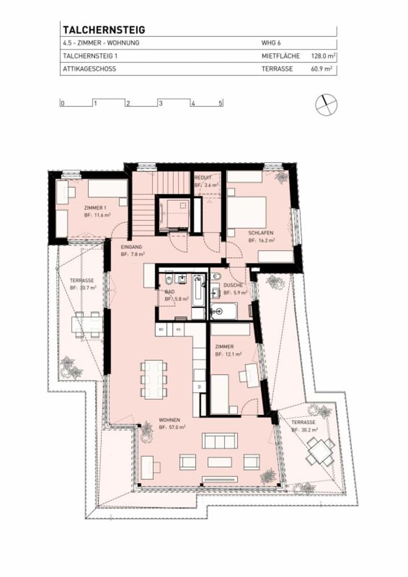 Appartement d'attique exclusif avec vue panoramique sur la ville ! 189 M2 (15)