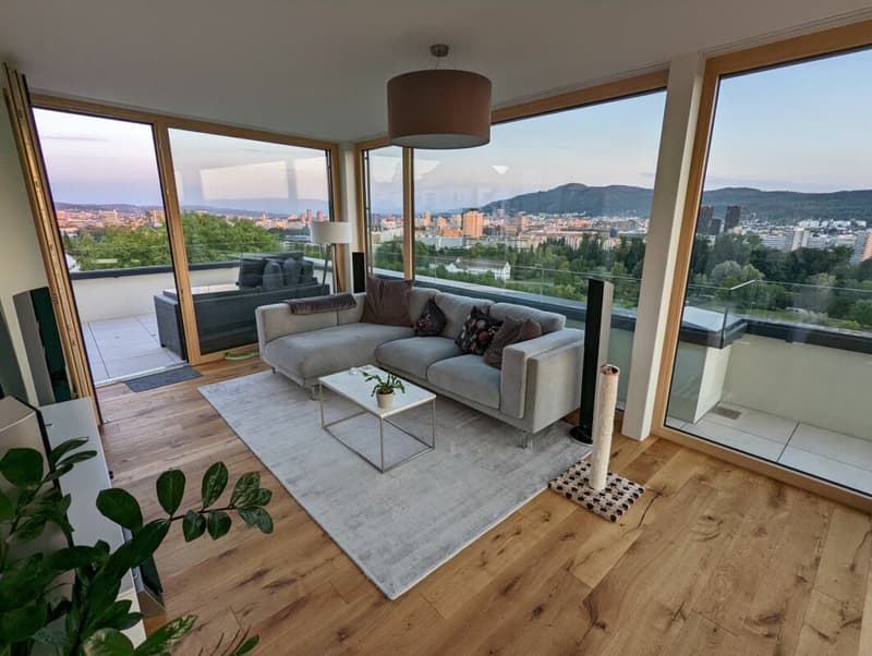 Appartement d'attique exclusif avec vue panoramique sur la ville ! 189 M2 (2)