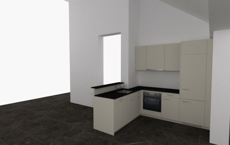 First rental after renovation - Dreamy 2.5-room attic apartments with lake view! (5)