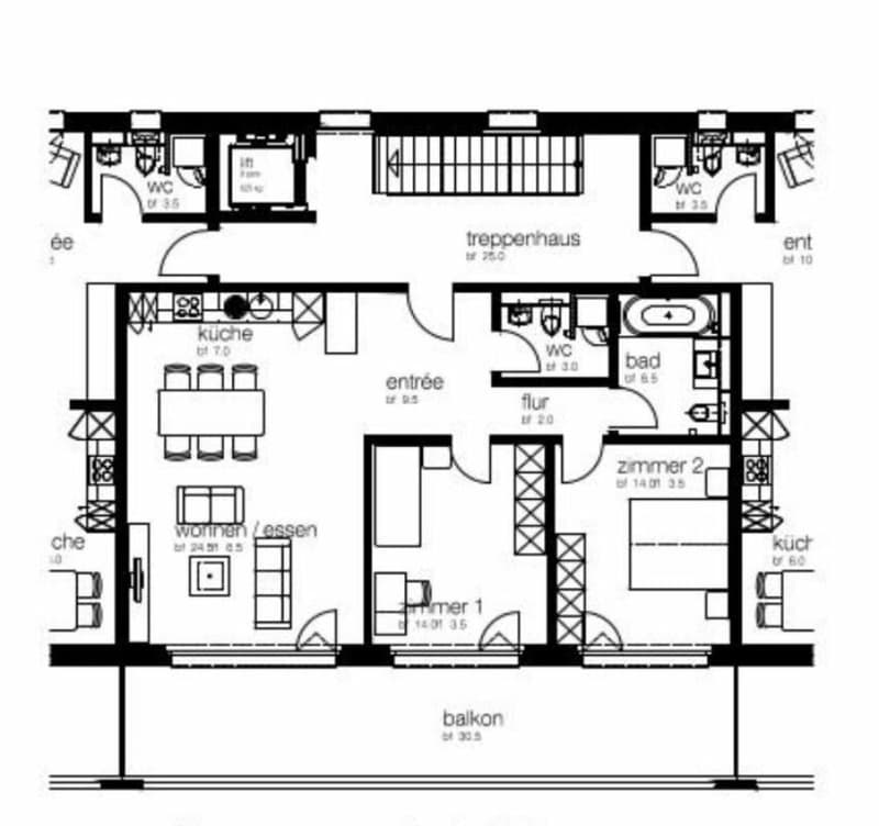 Modern, bright apartment - large terrace with evening sun! (7)