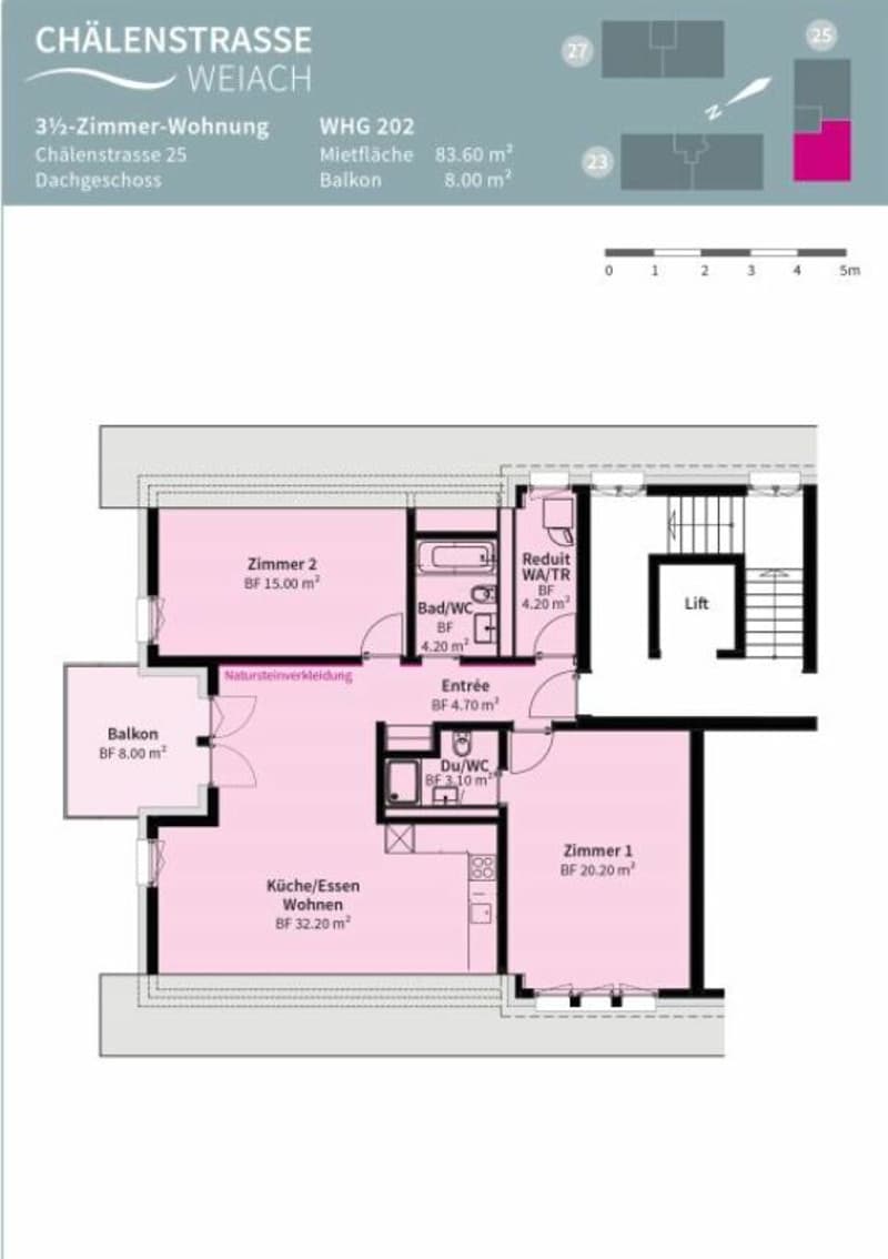 Moderne Dachwohnung mit Neubaucharakter (9)