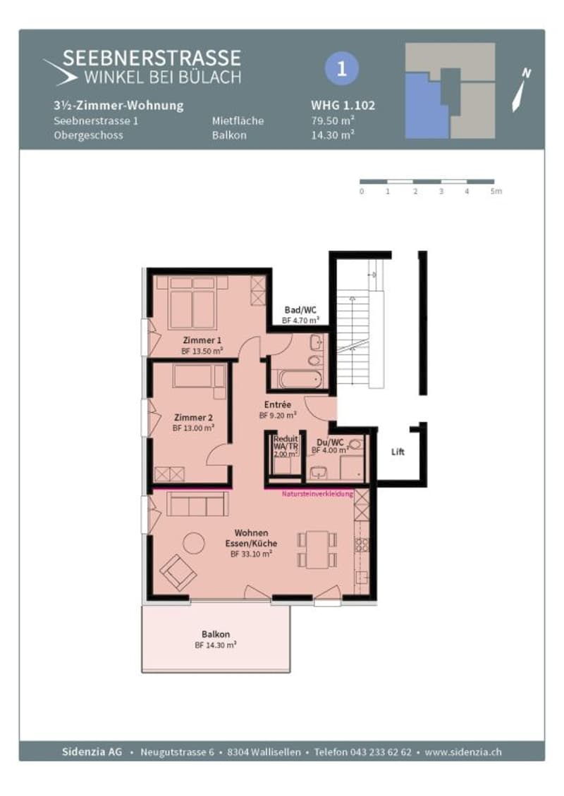 Appartement stylé et moderne dans un immeuble bien entretenu ! (10)