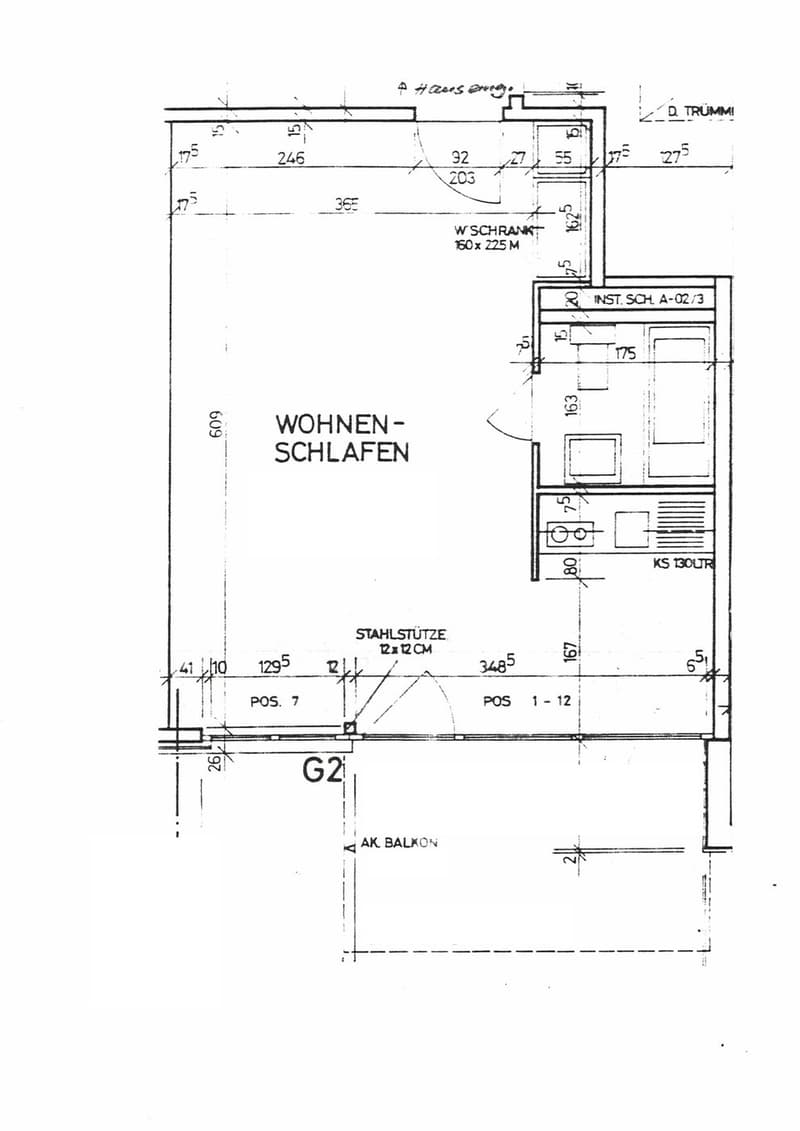 Single Wohnung mit Balkon (6)