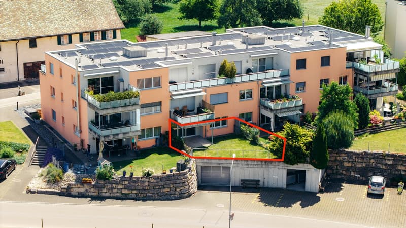 Charmante 3.5-Zimmer-Wohnung im Erdgeschoss in Eglisau – sofort verfügbar! (1)