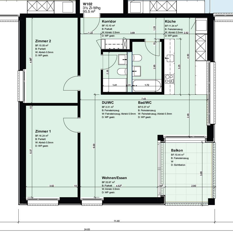 Moderne 3.5-Zimmer-Wohnung in Rümlang – stilvoller Neubau mit hohem Wohnkomfort (8)