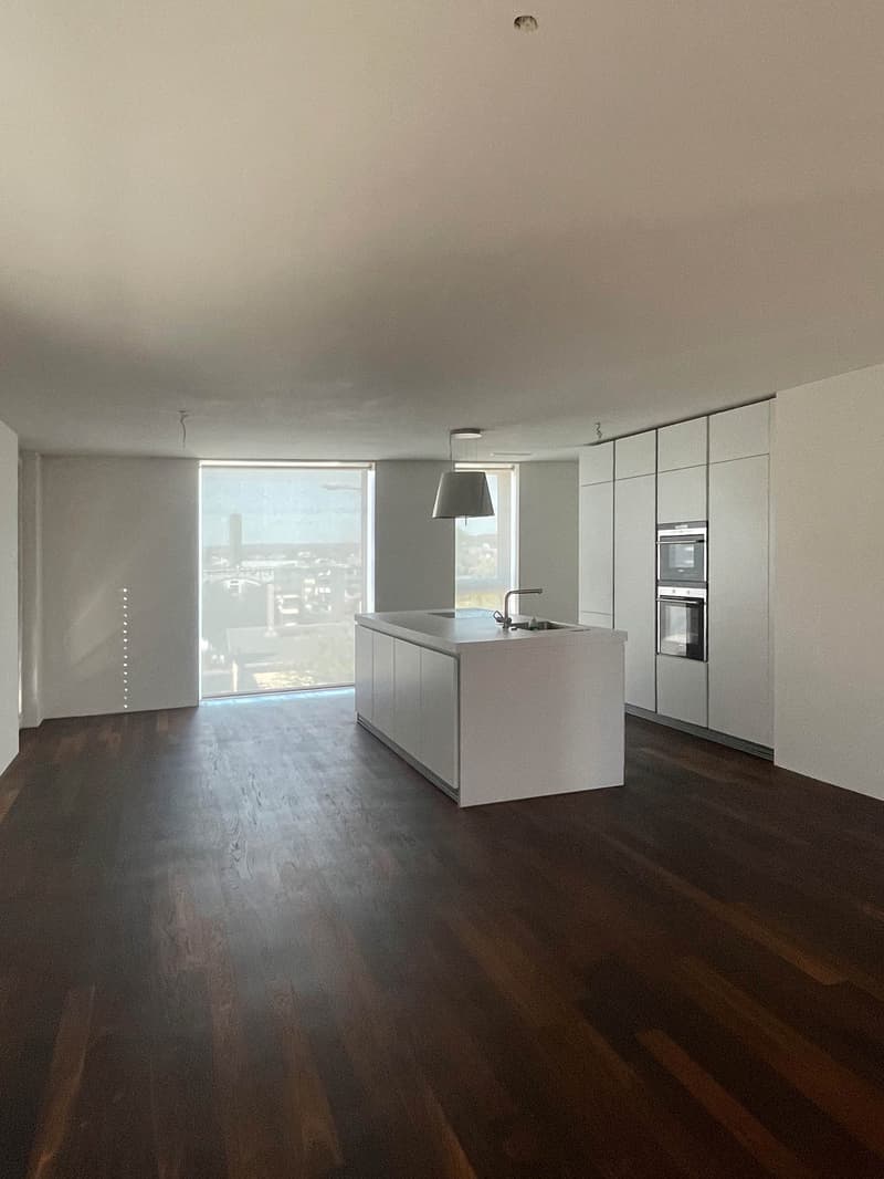 Moderne 3.5-Zimmer-Wohnung mit Loggia und schöner Aussicht in Zürich-Oerlikon (1)