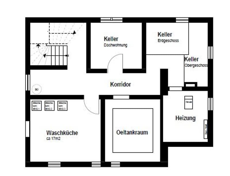 Sonnige 3,5 Zimmer- Garten Wohnung, wohnen wie im Einfamlilienhaus (13)