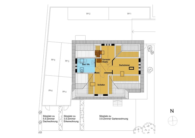 Altbau 5.5-Zimmer-Maisonette-Wohnung mit Weitsicht in Arbon (12)