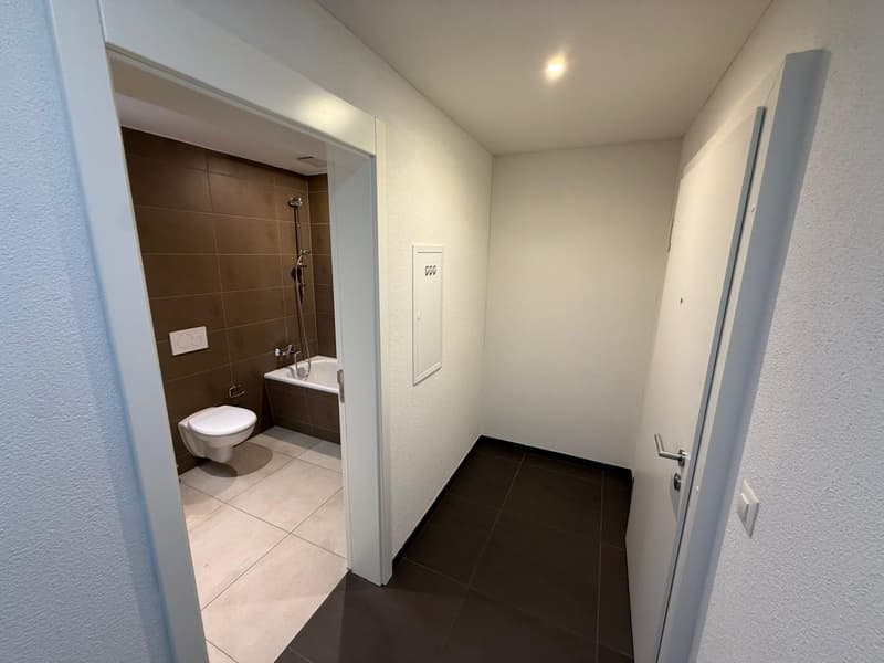 Luxuriöse 2 1/2 Zimmer-Wohnung mit eigenem Waschturm und grossen Balkon (11)