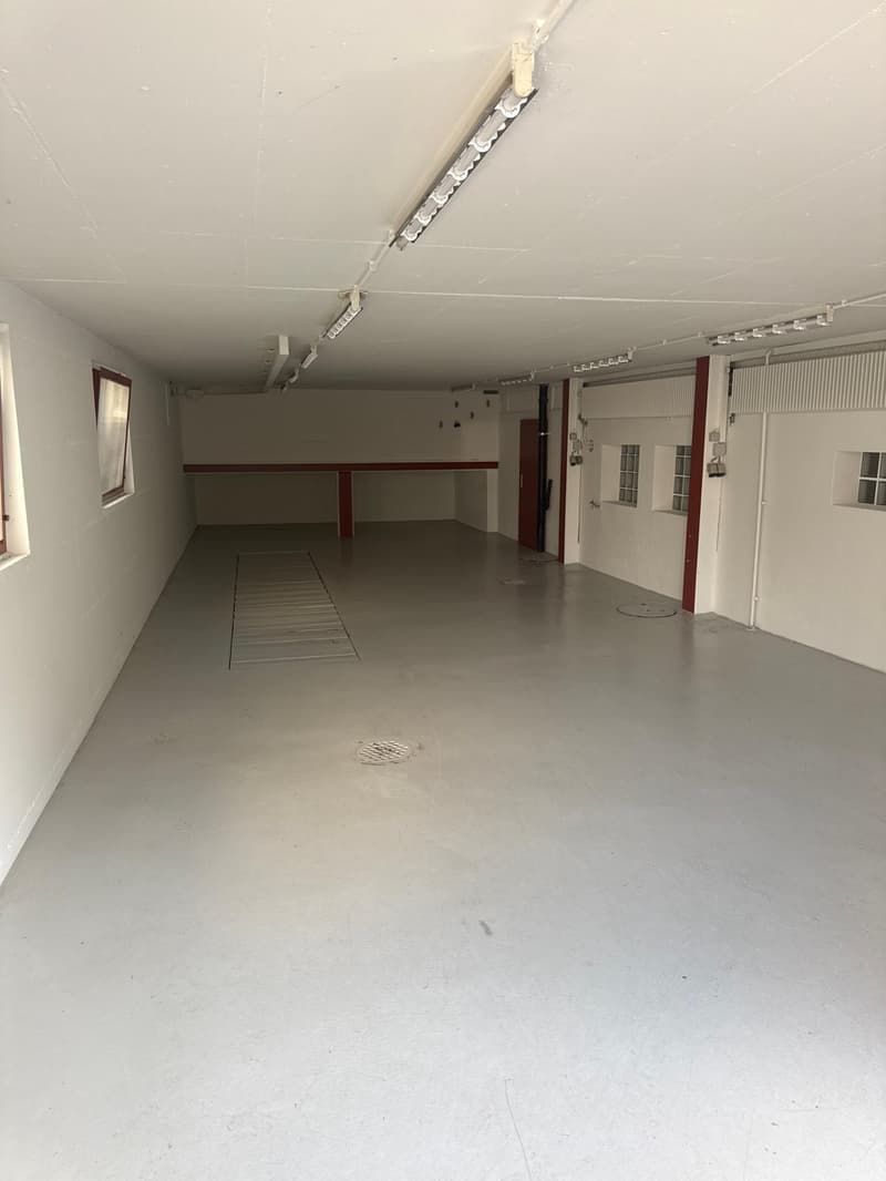 120m² helle Lager-/Gewerbefläche mit eigenem WC & Direktzufahrt (3)