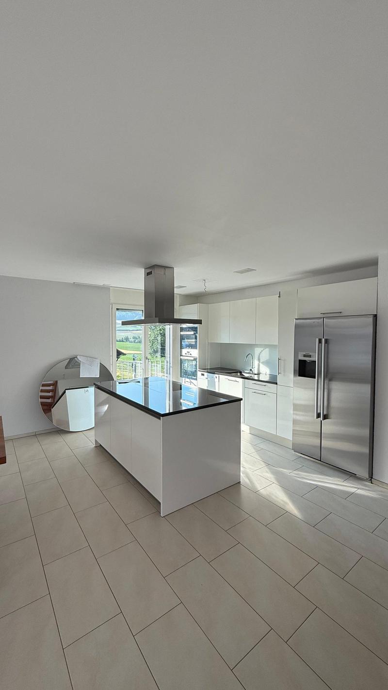 Luxuriöse 3 1/2 Minergie Maisonette Dach-Wohnung mit atemberaubende Aussicht und Balkon (3)
