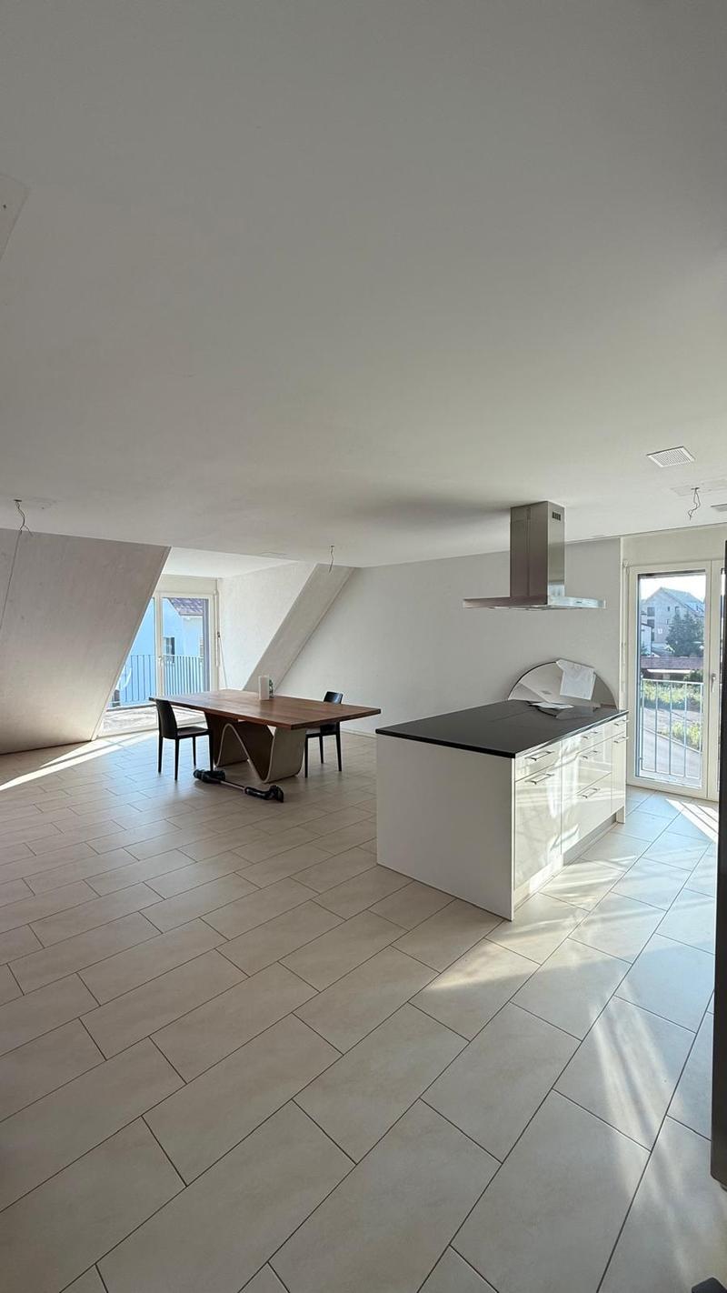 Luxuriöse 3 1/2 Minergie Maisonette Dach-Wohnung mit atemberaubende Aussicht und Balkon (4)