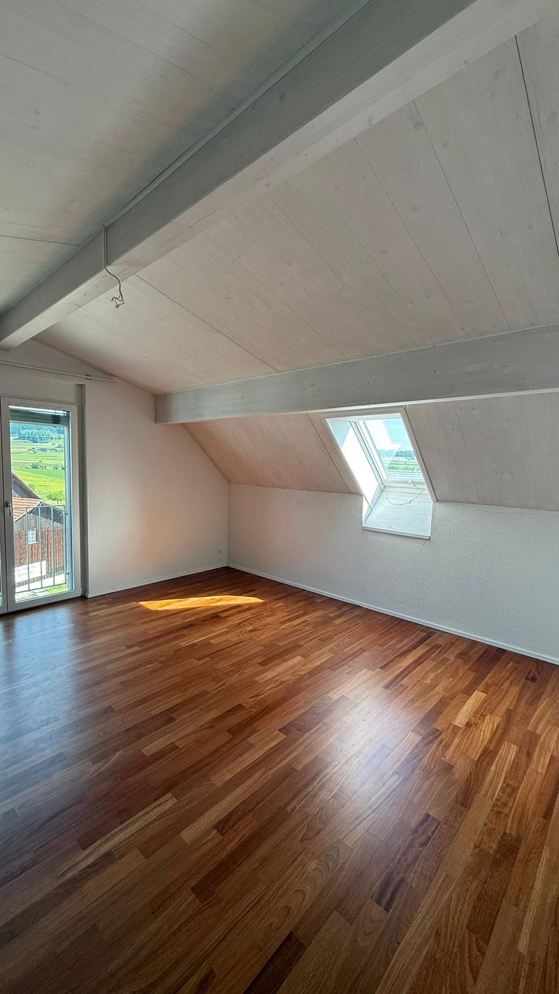 Luxuriöse 3 1/2 Minergie Maisonette Dach-Wohnung mit atemberaubende Aussicht und Balkon (13)