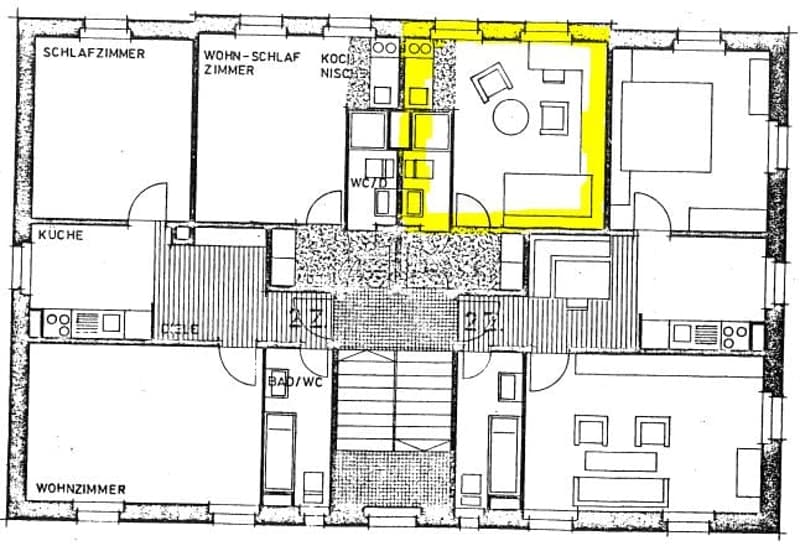 Appartamento accogliente di una stanza a est della città di St. Gallen (9)