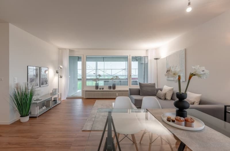 Attraktive 2.5 Zimmer Wohnung mit modernen Annehmlichkeiten in Grenznähe zu Basel (2)