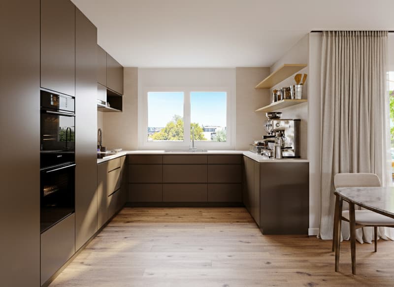 Terraced 5.5-room new semi-detached house at elevated location (2)