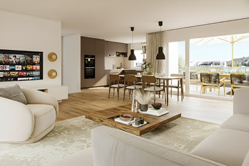 Terraced 5.5-room new semi-detached house at elevated location (3)