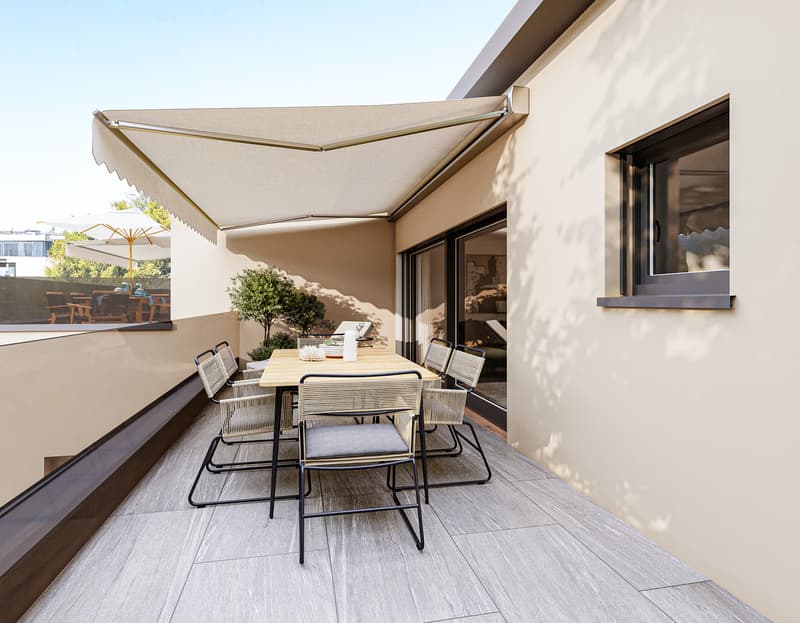 Terraced 5.5-room new semi-detached house at elevated location (5)