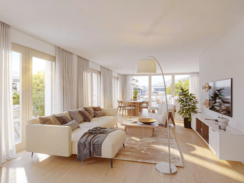 4.5 Attic Apartment with View of Seon AG (3)