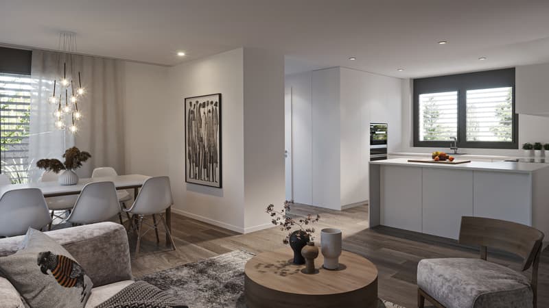 Exclusive new semi-detached house in Wohlenschwil AG (10)