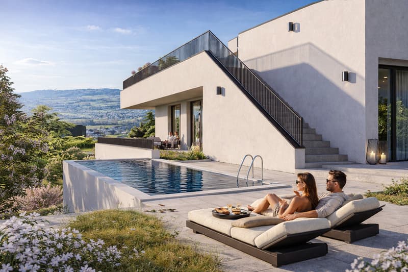 Luxurious new-build terrace apartment with plenty of privacy (1)