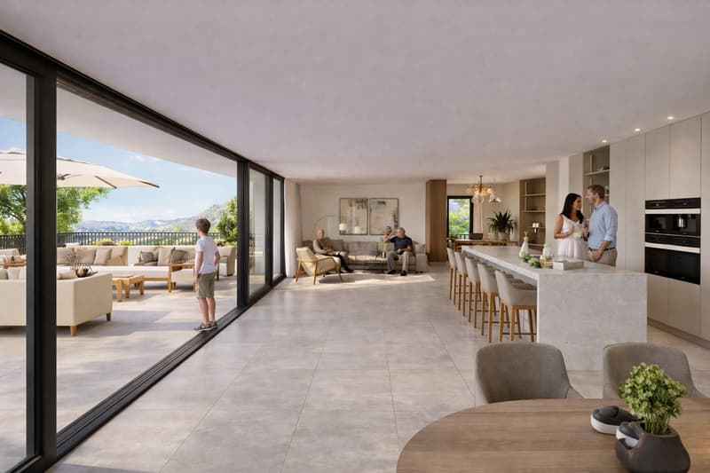 Luxurious new-build terrace apartment with plenty of privacy (6)