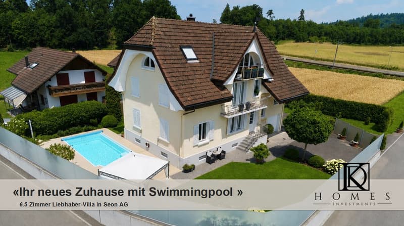 Villa de 6.5 pièces avec piscine à Seon (1)