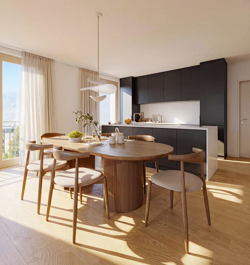 Neubauwohnung mit Weitblick - 4.5 Zimmer im 1. Obergeschoss (4)