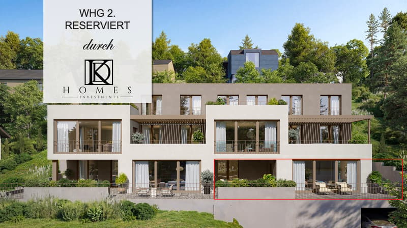 Reserved: New 3.5 garden apartment in Seon (1)