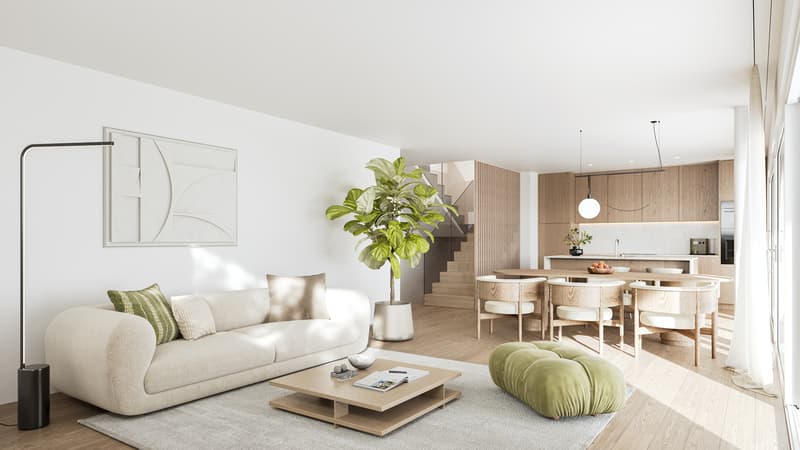 Reserviert: Luxuriöses Neubau 6.5-Zimmer Doppelhaus Dänikon (3)