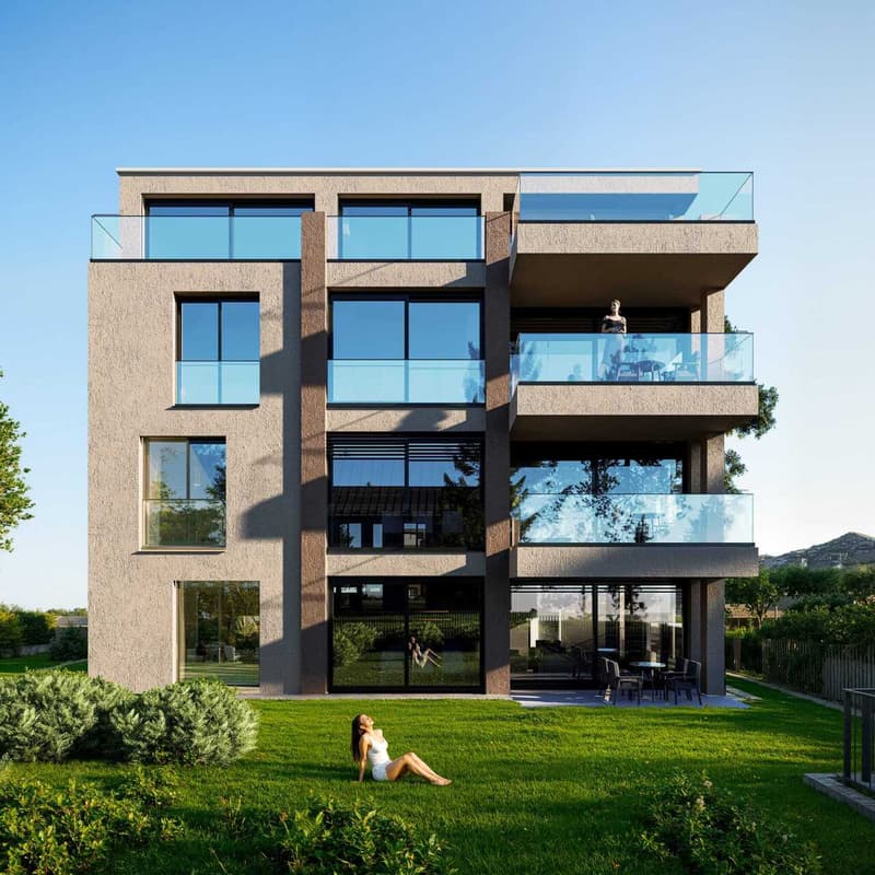 Réservé : Appartement neuf 4,5 pièces 2e étage à Obfelden (10)