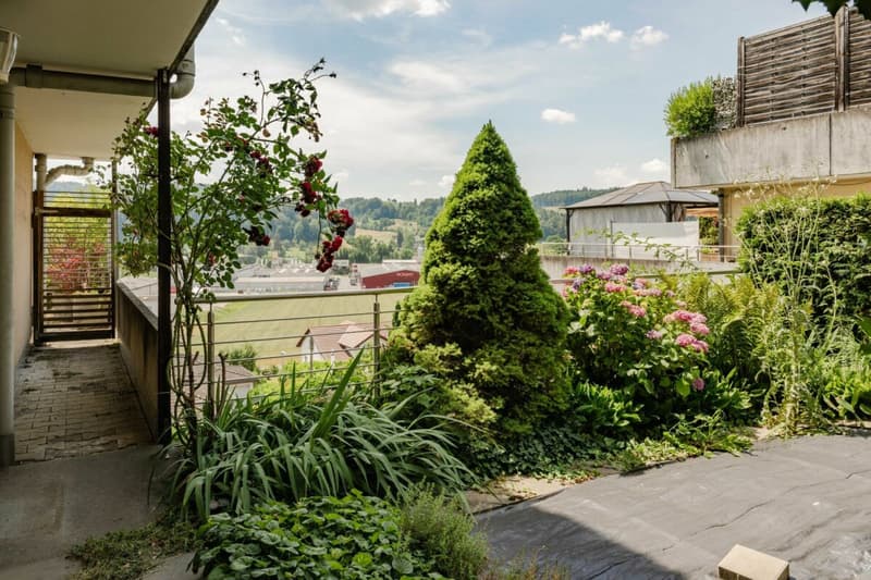 5.5-Zimmer-Terrassenhaus mit freiem Blick ins Grüne (5)